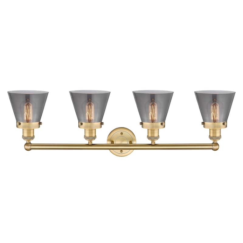 Innovations Lighting Cone - 4 Light 34" Bath Vanity Light