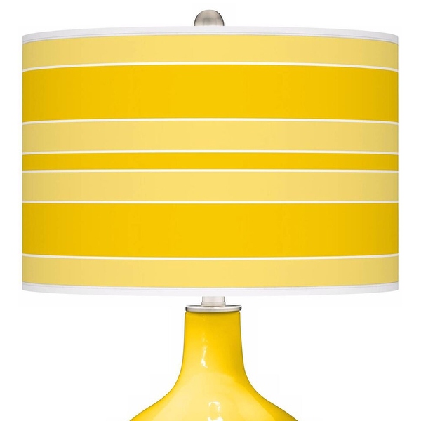 Modern yellow lamp outlet