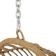 preview thumbnail 8 of 16, Richards Outdoor/Indoor Wicker Hanging Chair (No Stand) by Christopher Knight Home