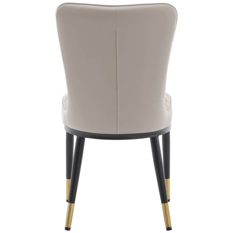 Faux Leather Upholstered Dining Chairs Set of 2/4