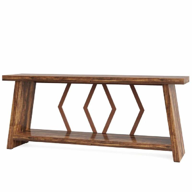 Industrial Style Sofa Table