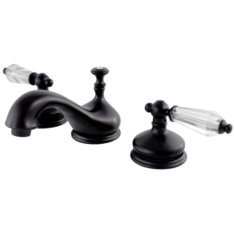 Kingston Brass Wilshire Widespread Bathroom Faucet - Includes Metal - Oil Rubbed Bronze