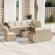 Option Beige and cream with table