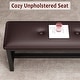 preview thumbnail 5 of 5, Dining Room Table Set for 4-6,63" Extendable Dining Table Set for 6