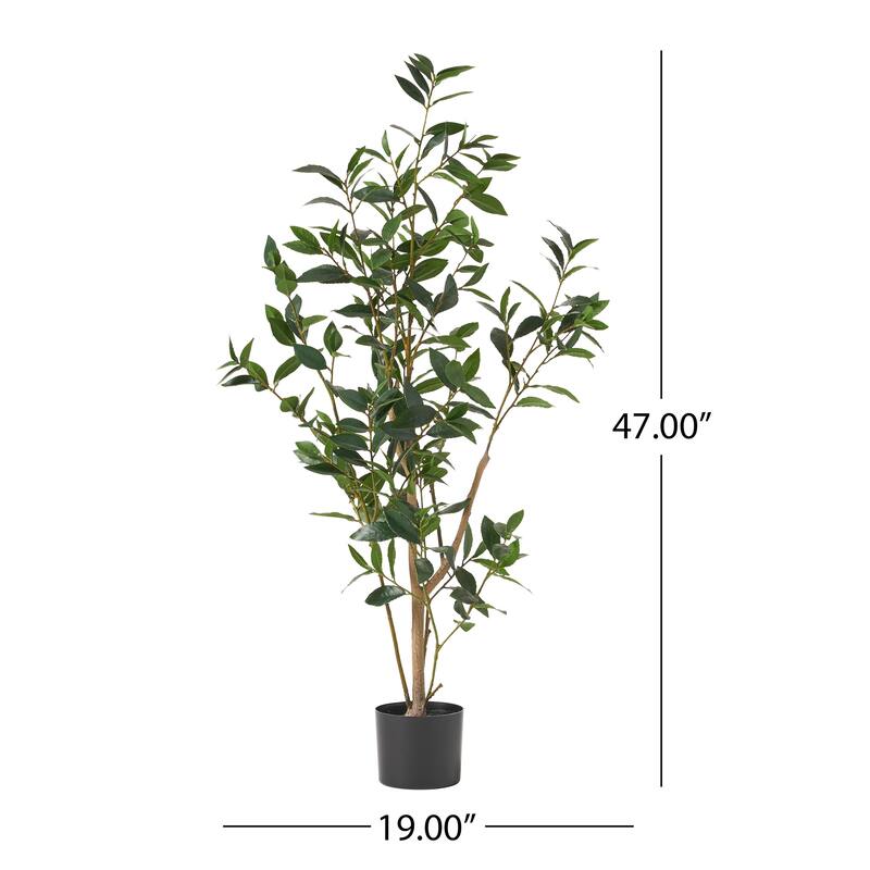 120cm Artificial Laurel Tree - Green