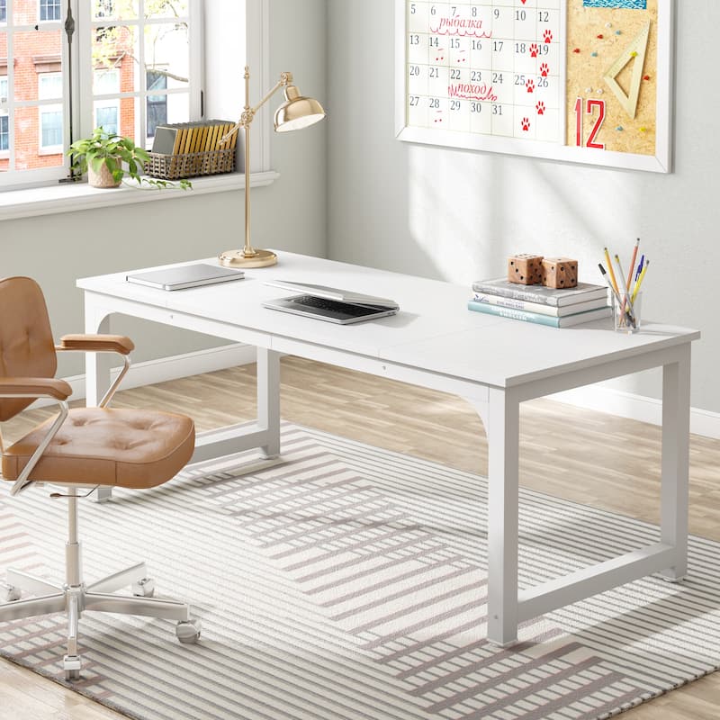 6FT Large Modern Conference Table for Meeting Room,Office - 70.86" L x 31.49" W x 29.52" H