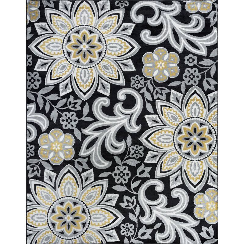 Wyman Bohemian & Eclectic Floral Indoor Area Rug