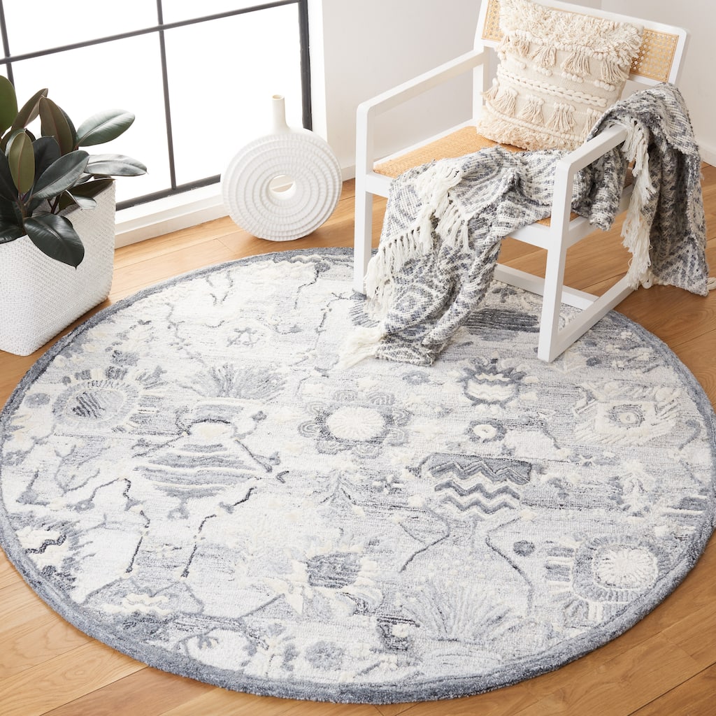 SAFAVIEH Handmade Glamour Adeliya Modern Viscose Rug