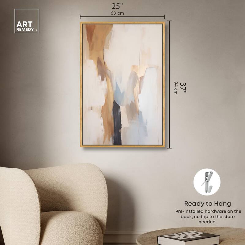 Sandstone Stillness II Canvas by Art Remedy