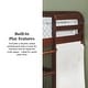 preview thumbnail 21 of 30, Walker Edison Twin Loft Bed with Ladder
