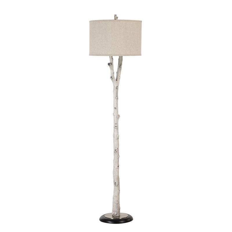 Criterion 67.5" Height Floor Lamp, Grey - 17 x 17 x 67.5"