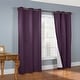 preview thumbnail 39 of 39, ThermaLogic Weathermate Insulated Cotton Grommet Curtain Panel - Pair