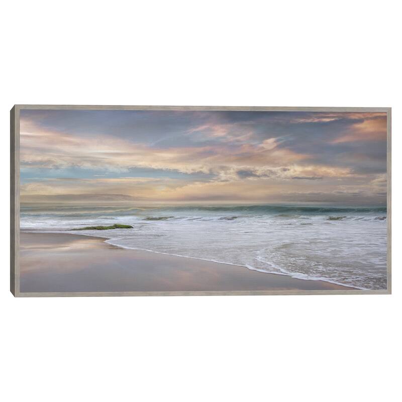 Soft Twilight by Mike Calascibetta Framed Canvas Art Print