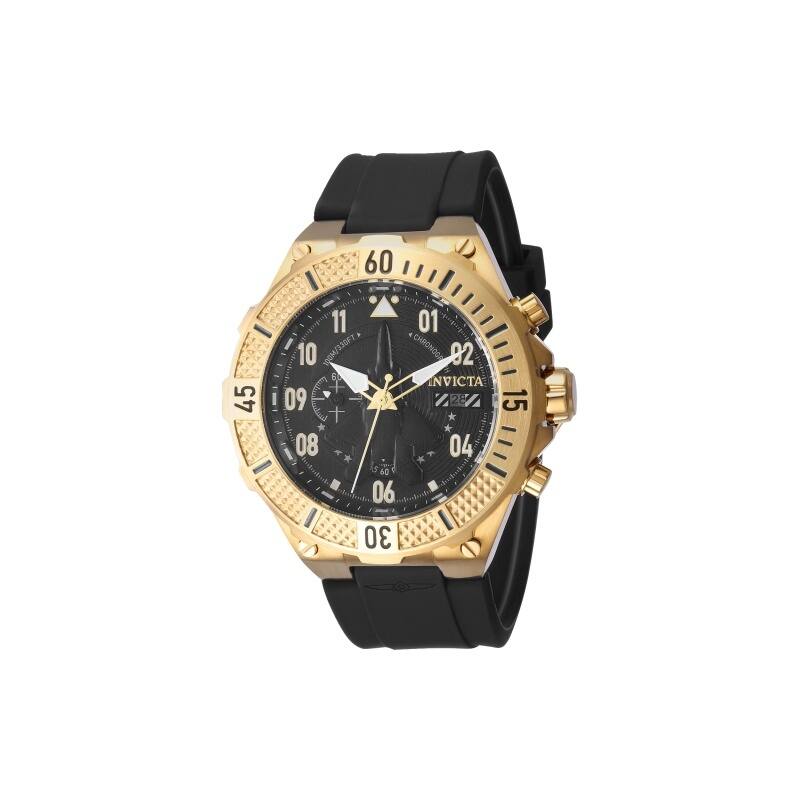 Invicta Men's 39889 Aviator Quartz Multifunction Black Dial Watch