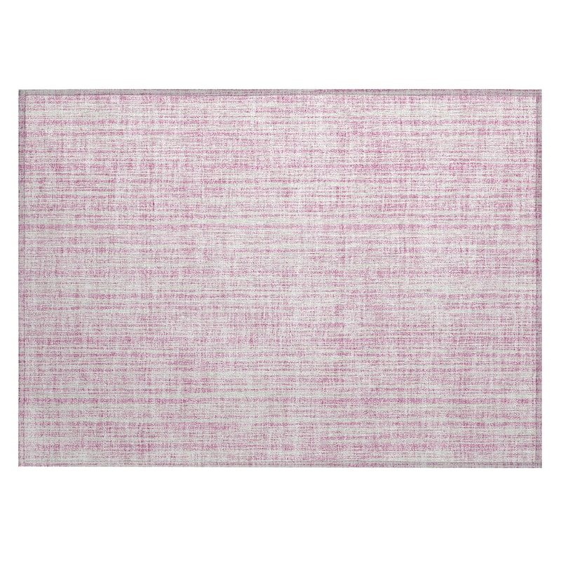 Machine Washable Indoor/ Outdoor Chantille Contemporary Striped Rug