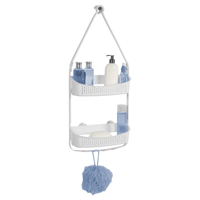 Bath Bliss 2 Way Convertible Shower Caddy in Grey