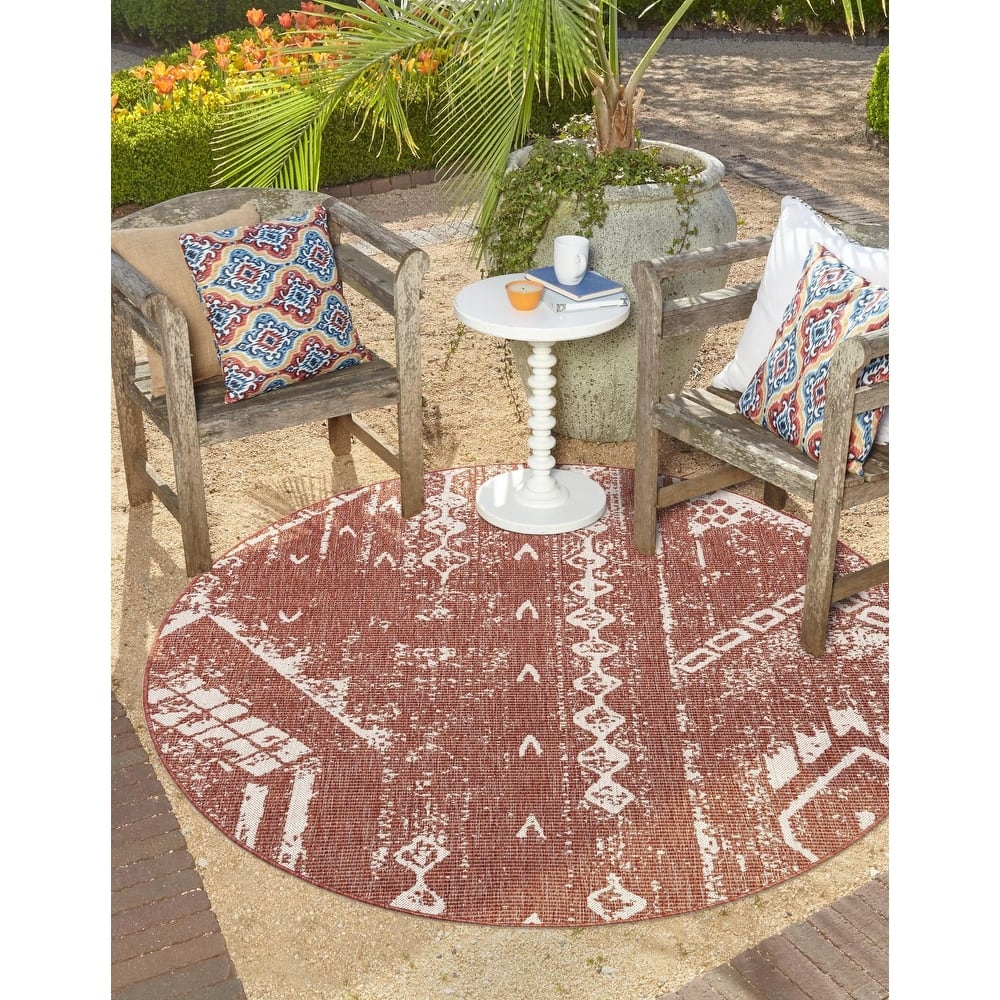 Outdoor Ogooplario Collection Area Rug