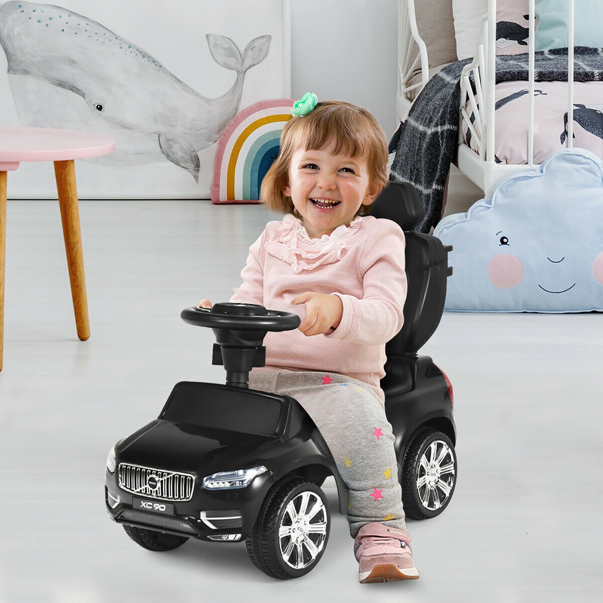 audi toddler push car