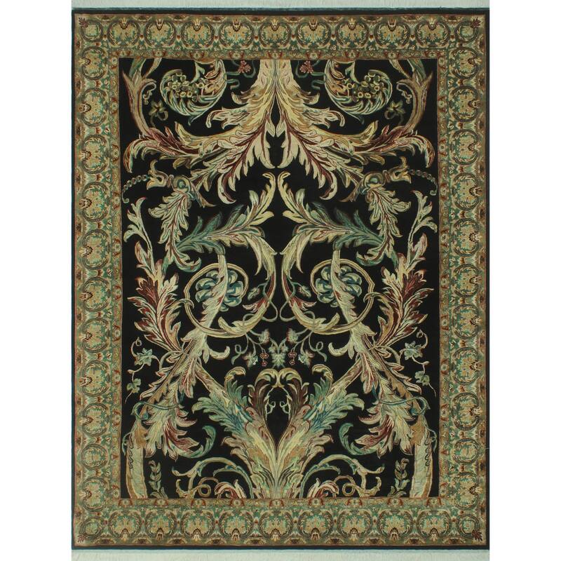 PakPersian Edier Black/Green Rug 8'0" x 10'4" Bed Bath & Beyond