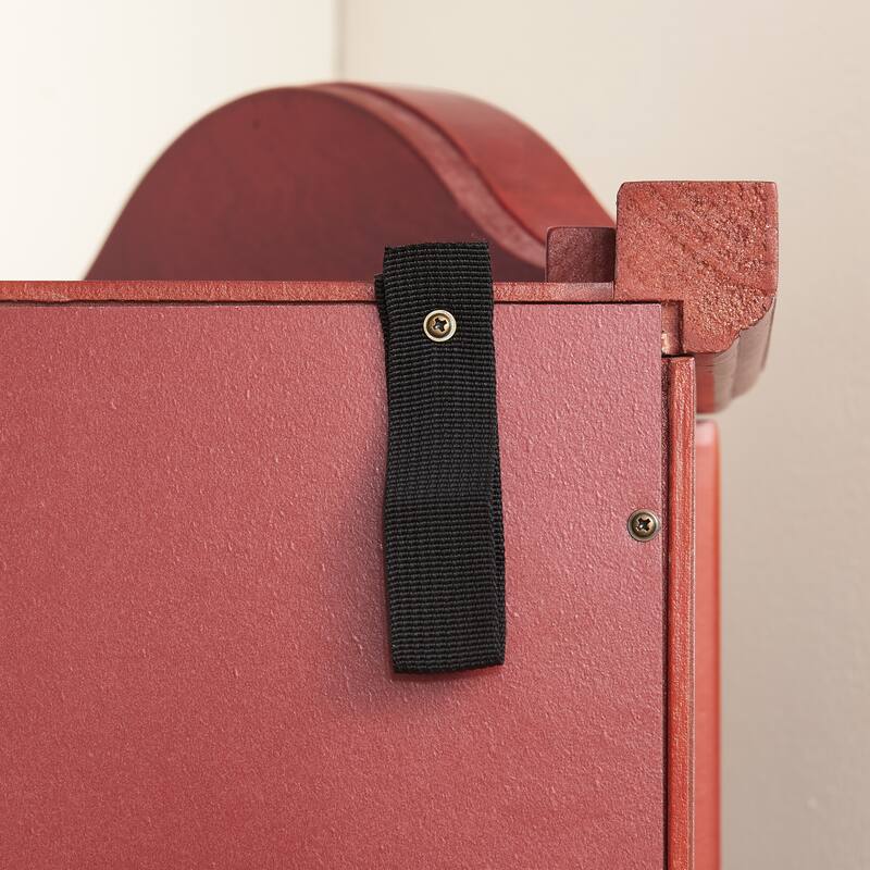 GDFStudio - Storage Corner Curio Cabinet with Lighted Glass Shelves