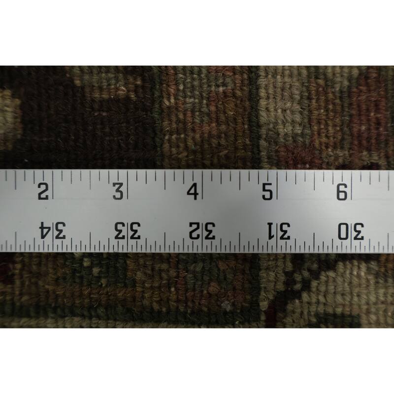 Hand Knotted Oriental 100% Wool Carpet Traditional Brown Sumak Area Rug - 6' 1'' X 4' 1''