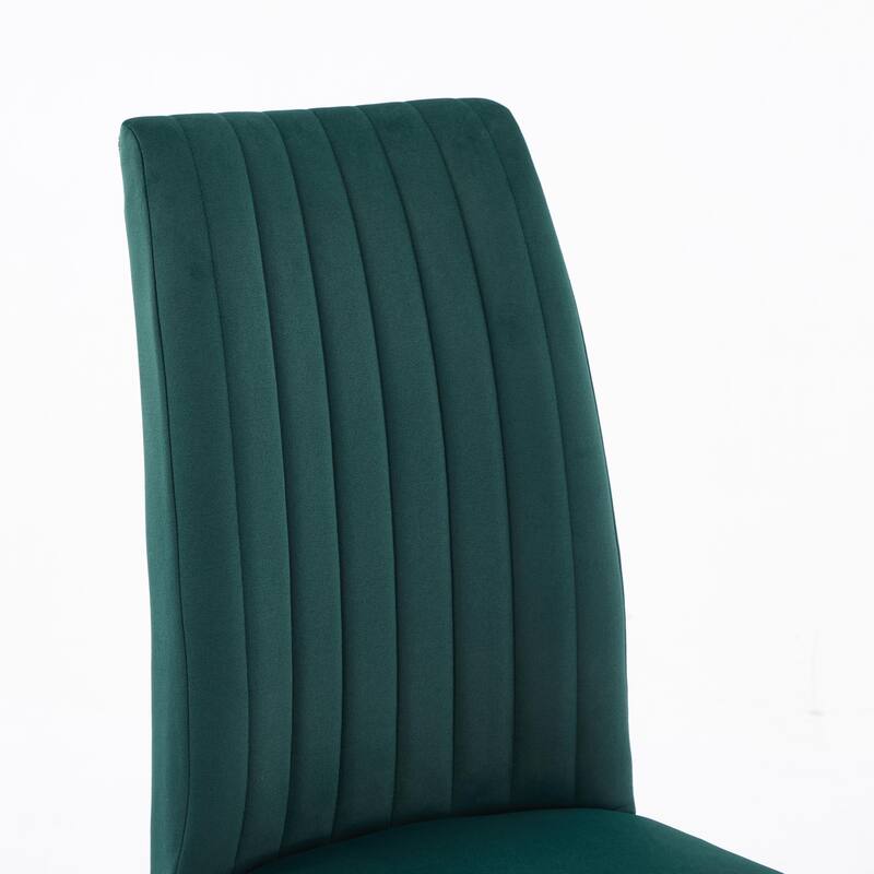 Modern Metal Frame Dining Chair Set of 2 with Sponge Seat 300lb Capacity 41.34" Height