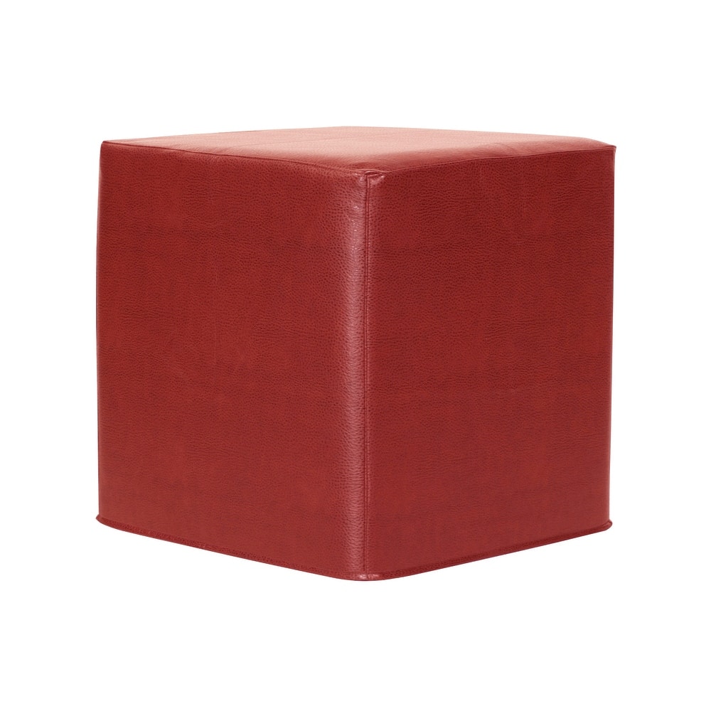 Allan Andrews No Tip Block Ottoman With Cover, Avanti Collection