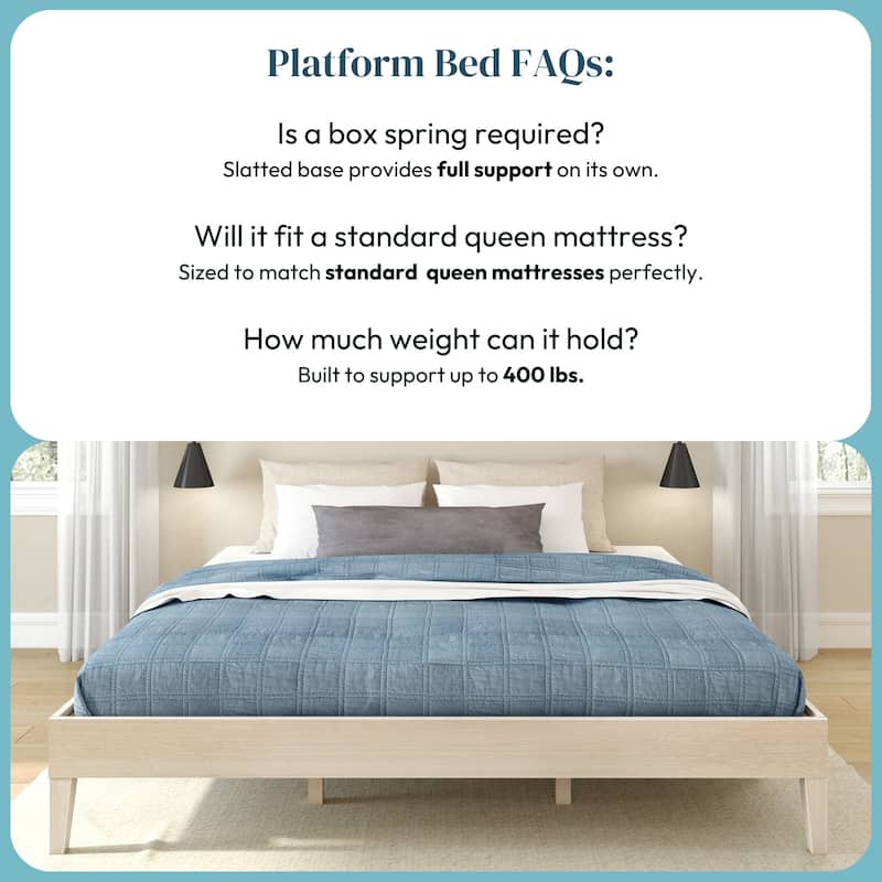 Now Furniture King Platform Bed