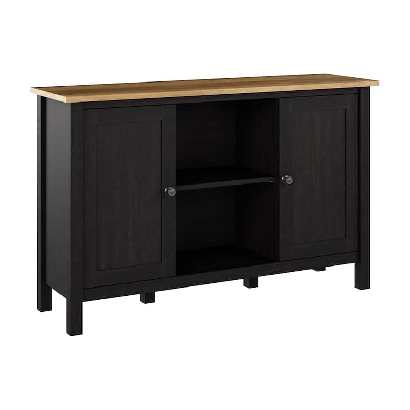 Bush Furniture Mayfield Accent Cabinet with Doors and Storage