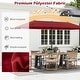preview thumbnail 58 of 58, Gymax 13 FT Double-sided Patio Umbrella Outdoor Large Twin Size