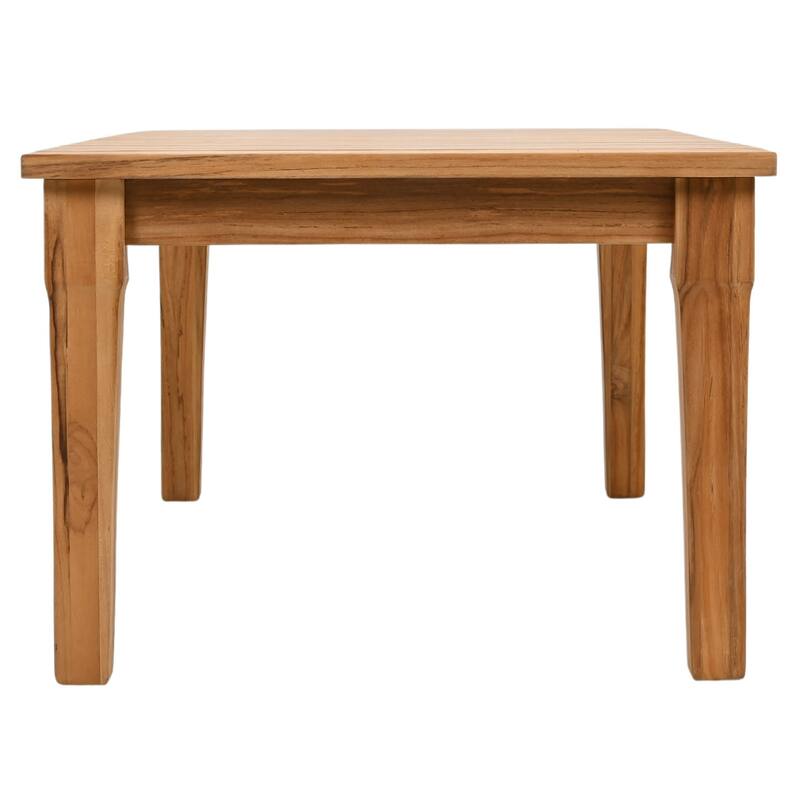 SAFAVIEH Couture Kathern Wood Patio Coffee Table. - 47.4" x 26.4" x 18.5" - 47"W x 26"D x 19"H