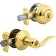 preview thumbnail 1 of 6, Kwikset Tustin SmartKey Single Cylinder Leverset and Deadbolt Combo