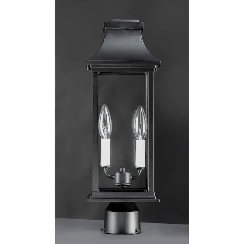 Vicksburg 2-Light Outdoor Post Mount