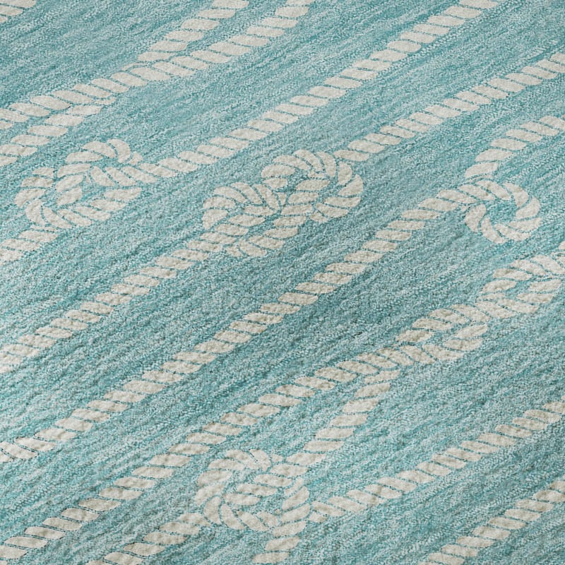 Premium Washable Super Soft Nautical Rope Mayfield Rug