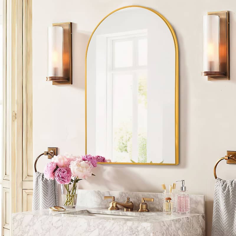 Modern Large Arch Wall Mirrors for Bathroom Vanity Mirror