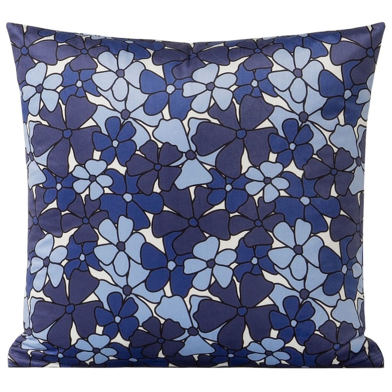 Suki Floral Printed Plush Throw Pillow