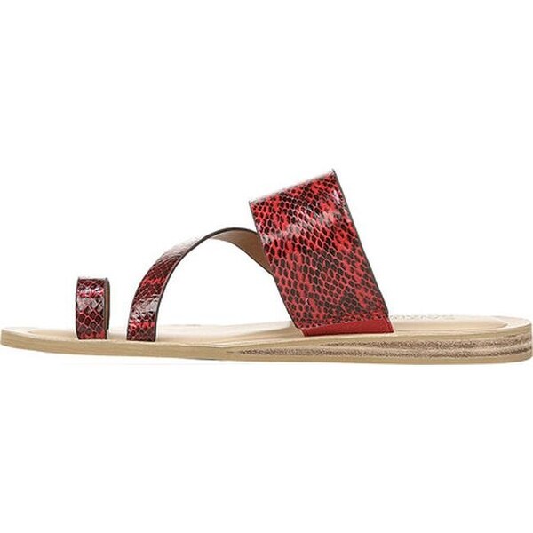 franco sarto red sandals