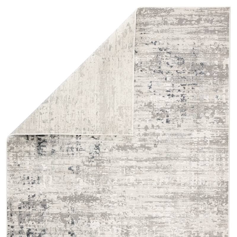 Hadden Grey Abstract Area Rug