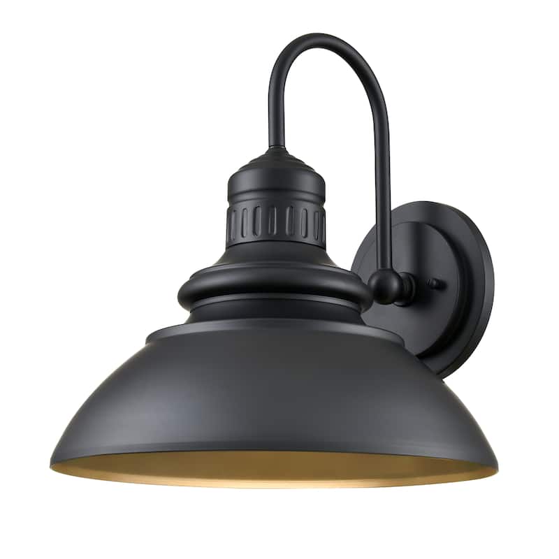 Adda Outdoor Wall Sconce Powder Coated Black - Powder Coated Black - 14.25