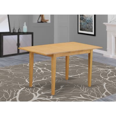 Round Dining Table - Solid Wood Kitchen Table - Small Space Dining Table - 54