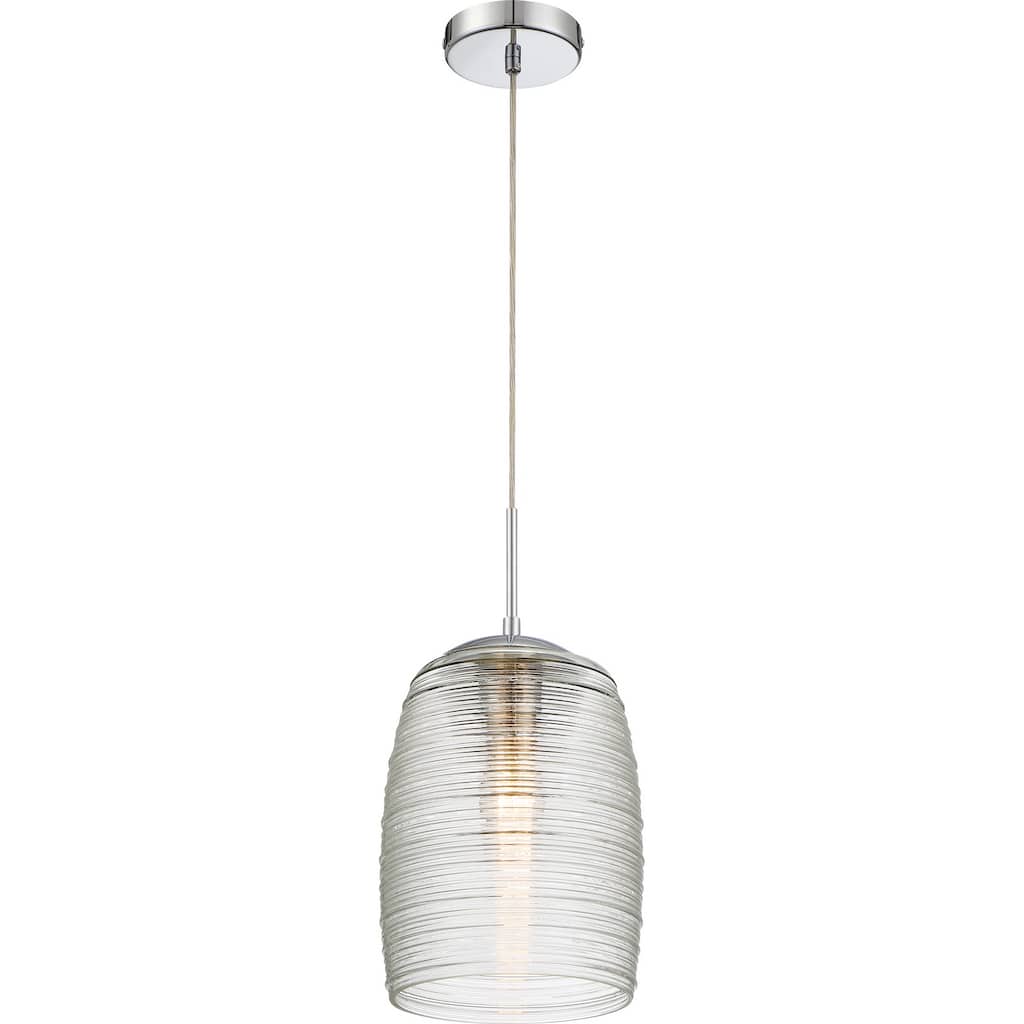 Rebound 1-Light Mini Pendant in Polished Chrome