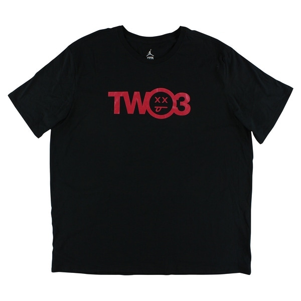 jordan two3 black and red