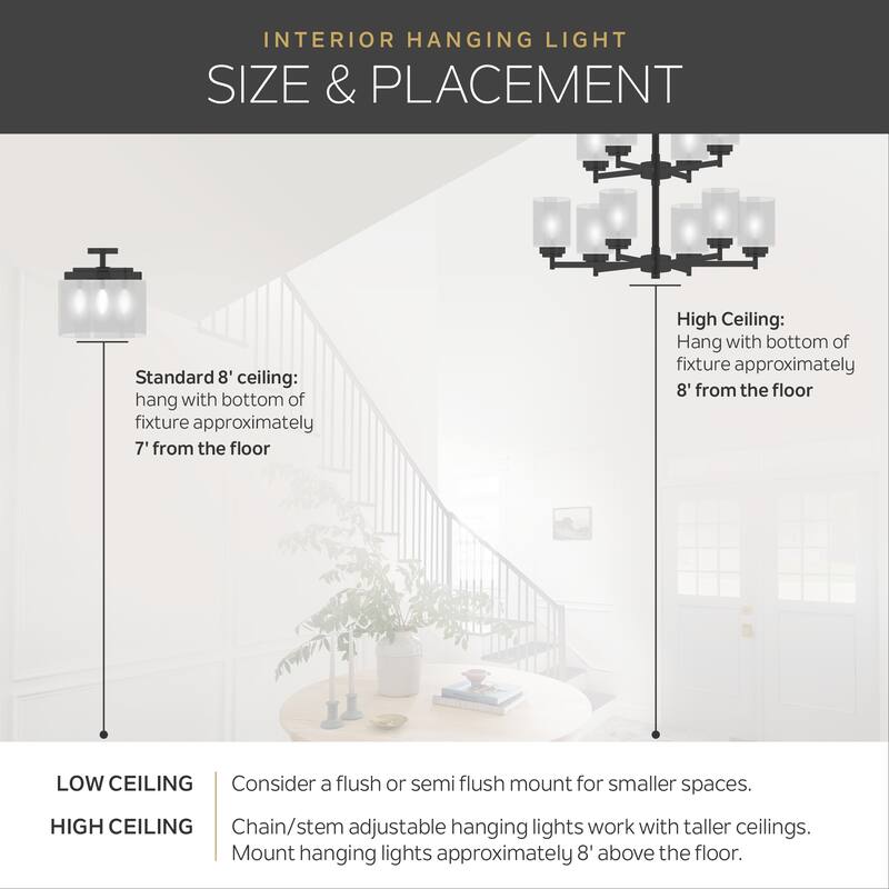 Kichler Lighting Transitional 3-light Brushed Nickel Flush Mount - Brushed Nickel