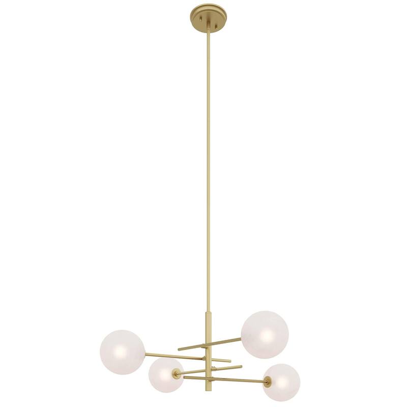 Caucy 4-Light Sputnik Modern Chandelier-UL - 32 inches