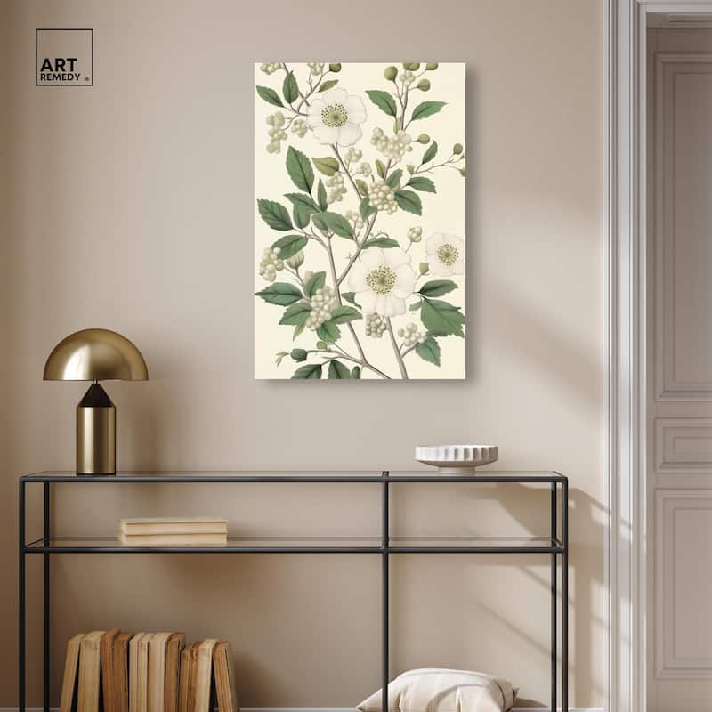 White Cherokee I Canvas by Art Remedy, Gallery Wrapped
