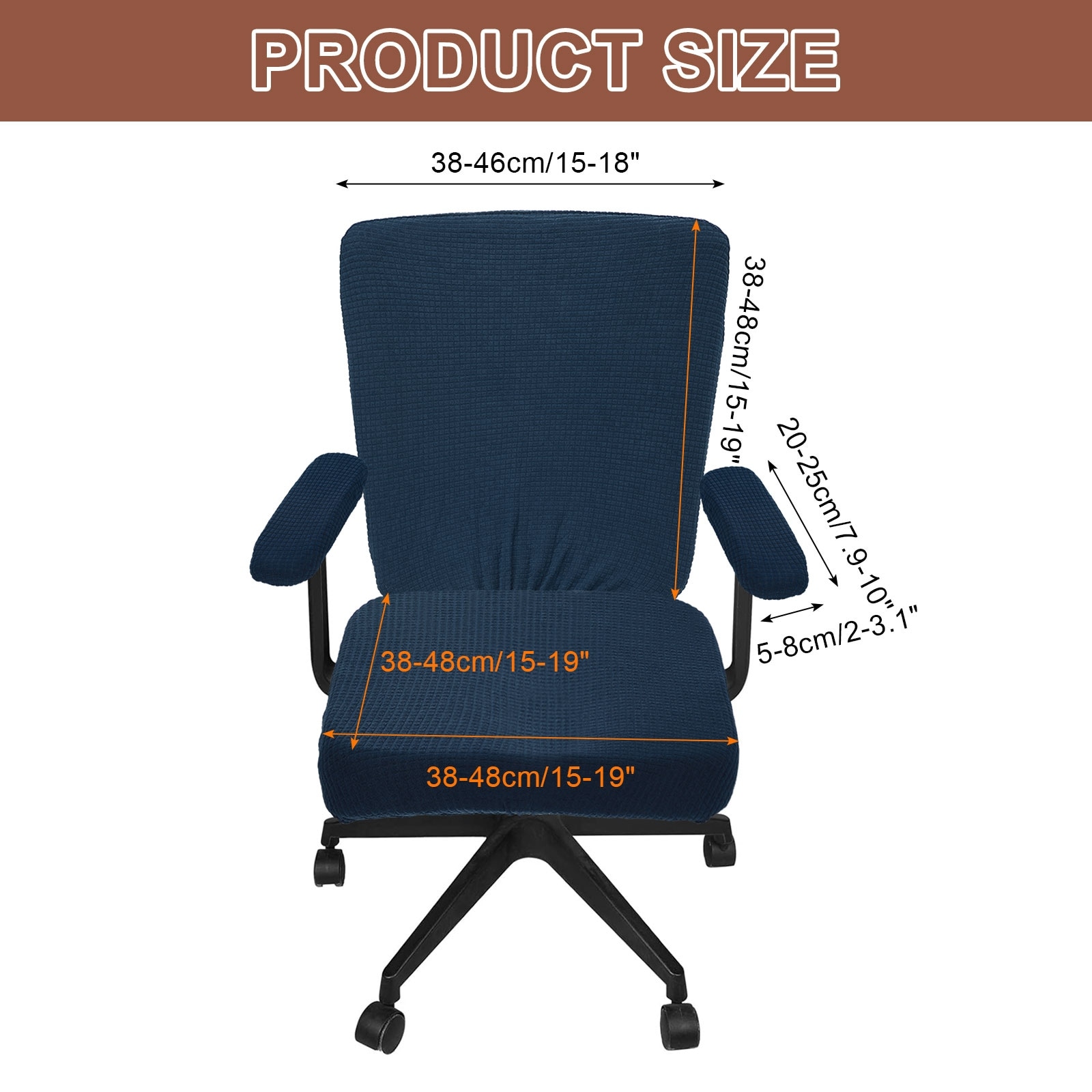 Office Chair Covers, Stretchable Computer Chair Slipcover
