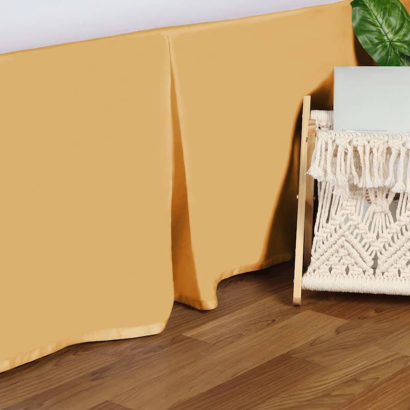 Superior 300 Thread Count Solid Combed Cotton Drop Bedskirt