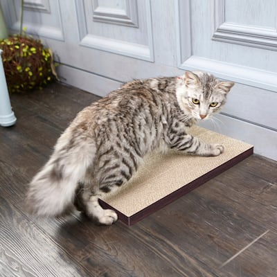 Premium Cat Scratcher Pad with Silvervine Catnip - Reversible zBoard