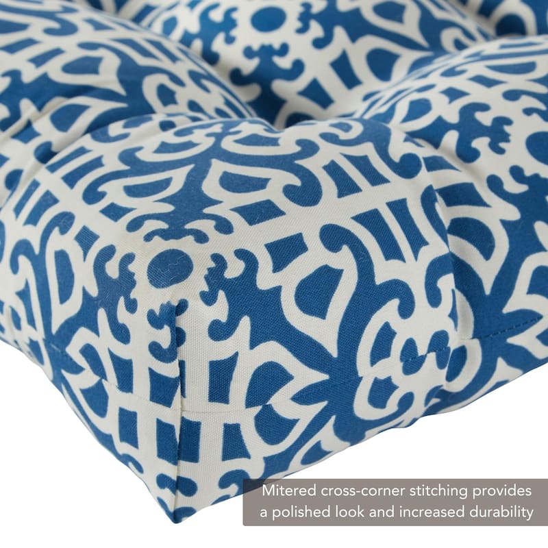 Outdoor 42-inch L x 21-inch W Seat/Back Chair Cushion (Cushion Only)