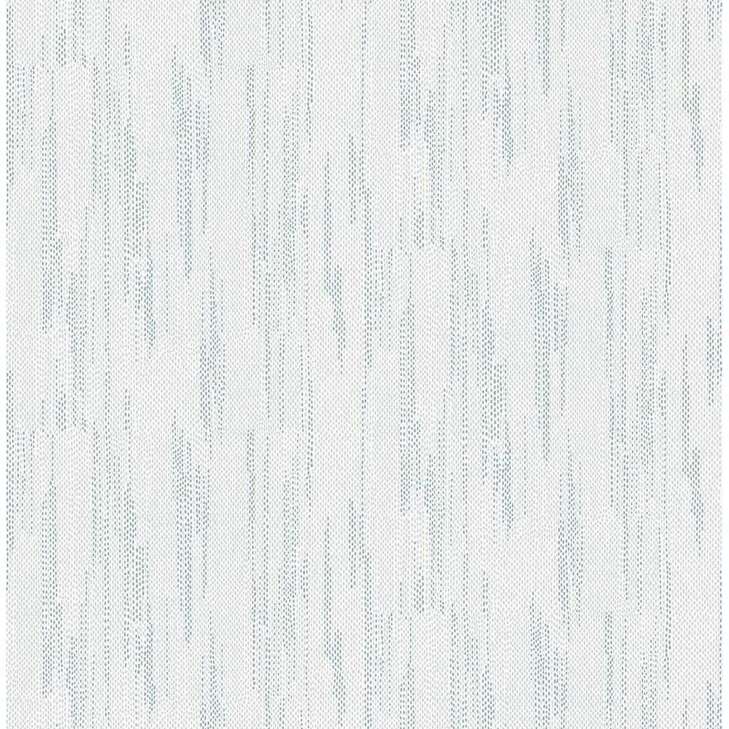 A-Street Prints Baris Aqua Stipple Stripe Wallpaper